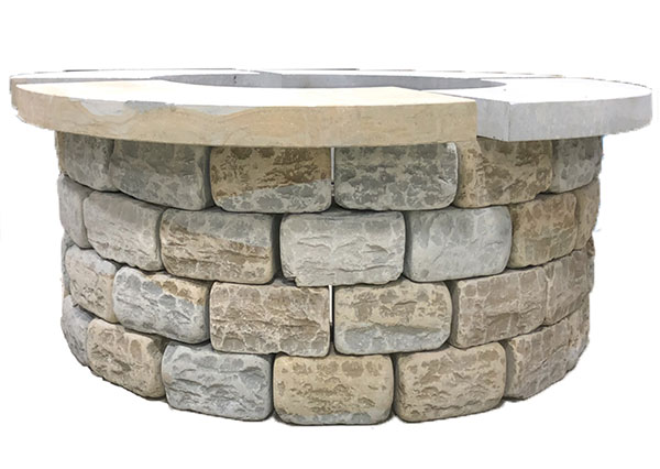 South Pacific Full Color Fire Pit